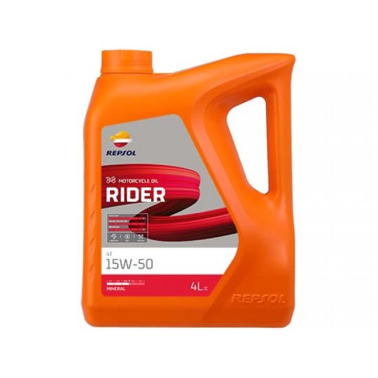 масло Repsol 4T 15W50 RIDER - 4 литра