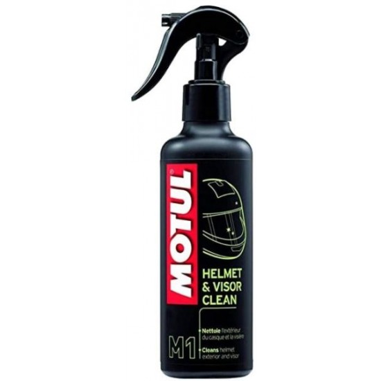 Препарат за почистване на каски и визьори Motul M1 Helmet & Visor Clean 250 ml