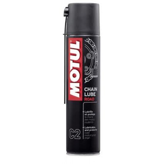 Спрей за верига Motul Chain Lube Road C2 безцветен спрей 400 мл