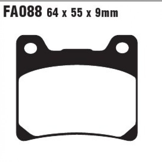 дискови накладки FA088