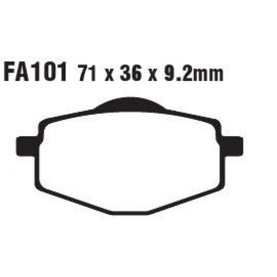 дискови накладки FA101