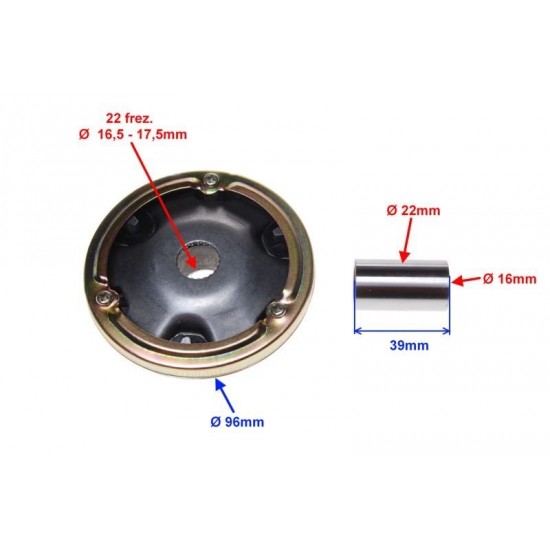 вариатор к-т Suzuki Address - 22mm