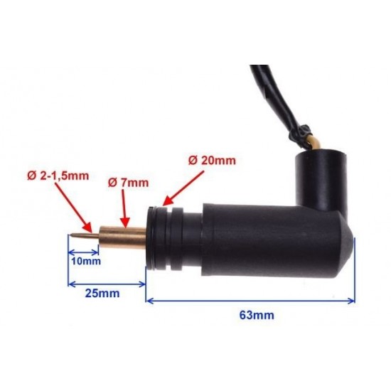 Автоматичен смукач ATV250 - 20/7mm