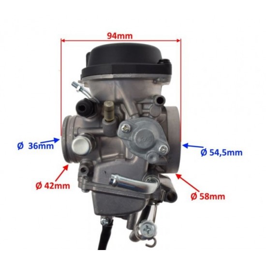 карбуратор ATV YAMAHA RAPTOR 350 YFM350 04-08