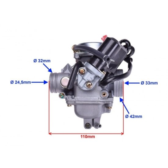 карбуратор китайски скутер GY6 - 125/150cc