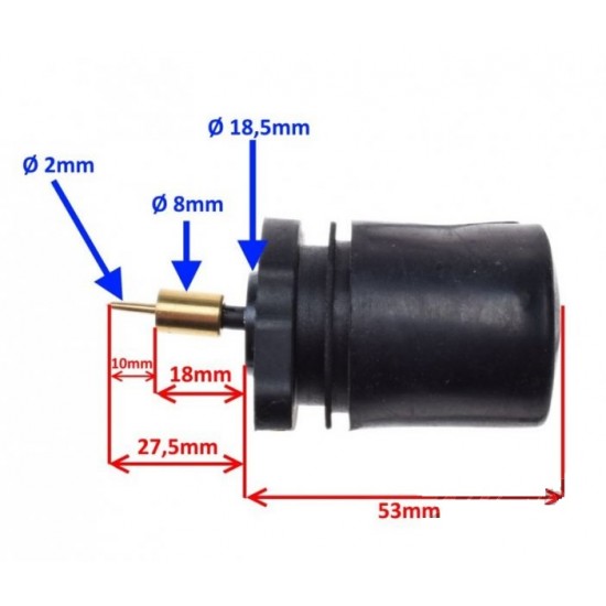 Автоматичен смукач KEEWAY HURRICANE    18.5/8mm