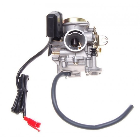 карбуратор китайски скутер GY6 - 50cc   с метална капачка 