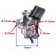 карбуратор китайски скутер GY6 - 50cc   с метална капачка 