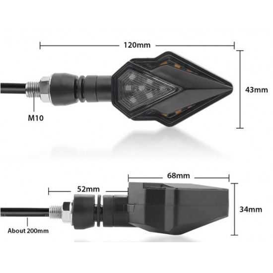 Мигачи комплект 2бр. LED