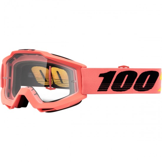 Кросови очила 100% MX ACCURI ROGEN CLEAR S20 