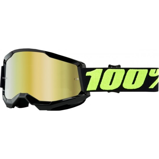 Кросови очила 100% MX STRATA 2 Solar / Mirror Gold