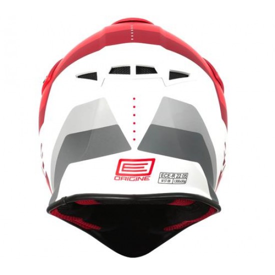 Кросова каска ORIGINE HERO MX Red/White Matte 