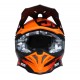 Кросова каска Just1 J39 POSEIDON black / orange / red