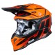 Кросова каска Just1 J39 POSEIDON black / orange / red