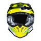 Кросова каска Just1 J39 POSEIDON black / fluo / yellow / white / matt