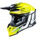 Кросова каска Just1 J39 POSEIDON black / fluo / yellow / white / matt