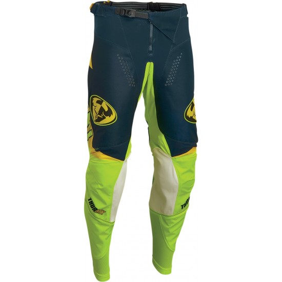 Мотокрос панталон THOR Pulse 04 LE Midnight/Lime