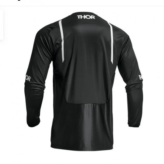 Мотокрос блуза THOR Pulse Mono black-white