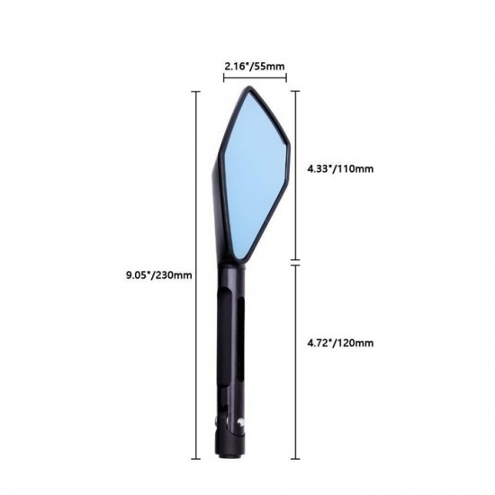 огледала комплект - 8mm. / 10mm.  (2бр.)