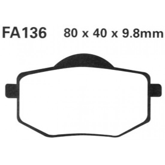 дискови накладки FA136