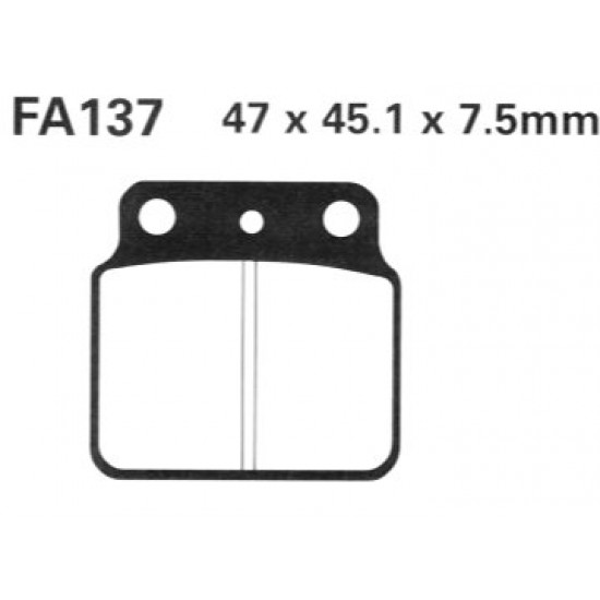 дискови накладки FA137