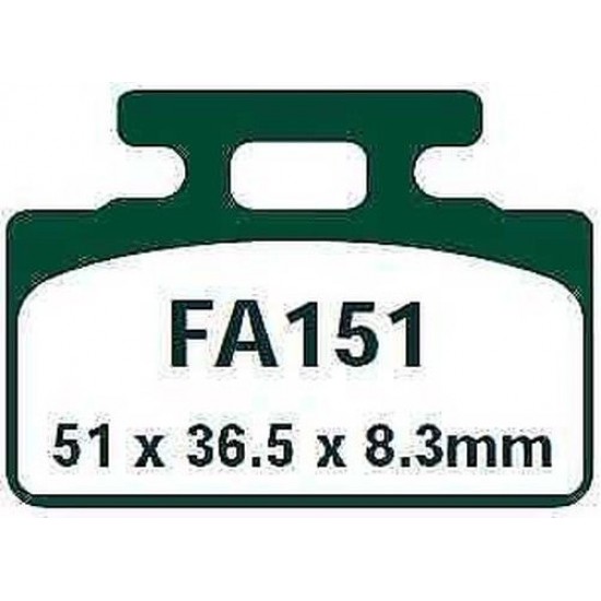 дискови накладки FA151