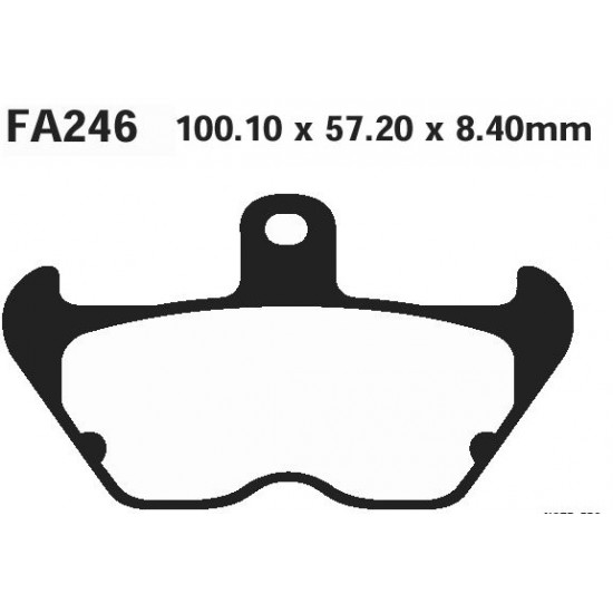 дискови накладки FA246