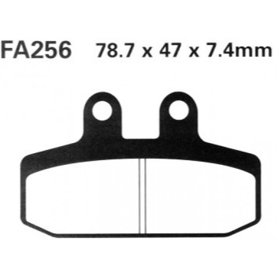 дискови накладки FA256