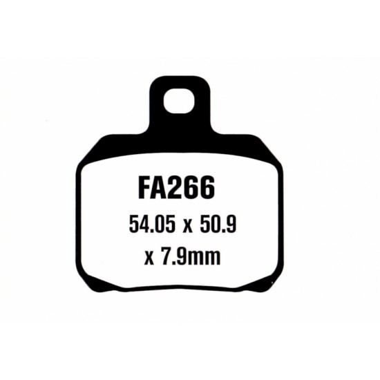 дискови накладки FA266