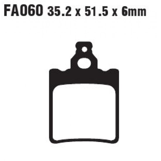 дискови накладки FA060