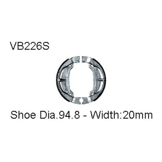 челюстни накладки VESRAH  VB-226