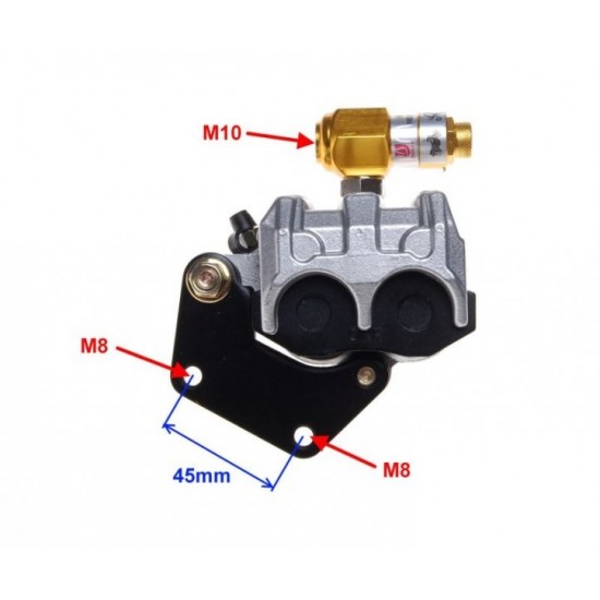 спирачен апарат преден 125cc   ABS
