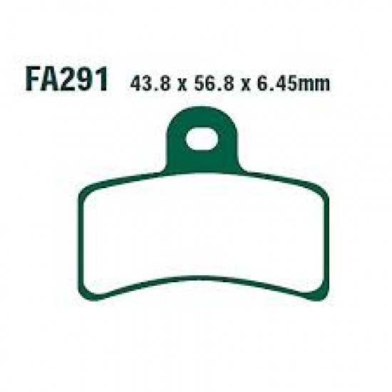 дискови накладки FA291