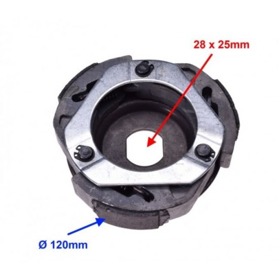 съединител за китайски скутер GY6-125/150  Ф-120mm