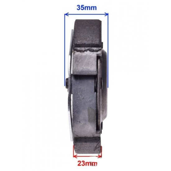 съединител за китайски скутер GY6-125/150  Ф-120mm