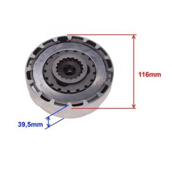 съединител ATV 110  автоматик  18z  116mm/45mm